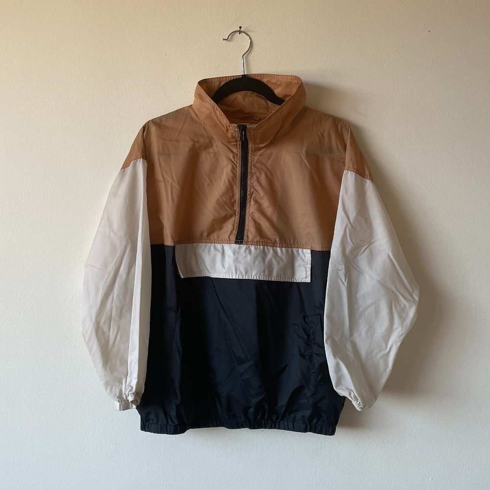 Urban Outfitters// Colorblock wind breaker